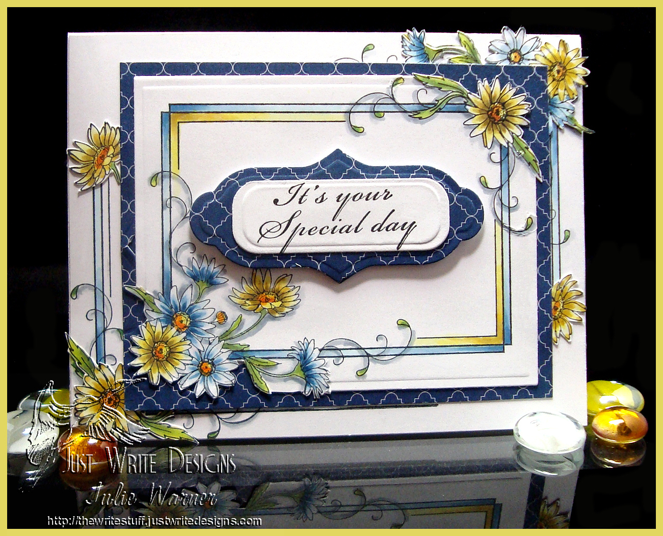 Sweet Stamps Flower Frame 02911