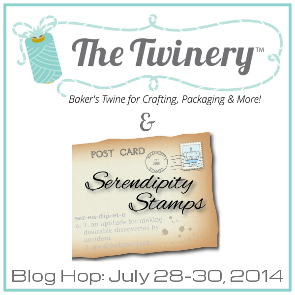 Twinery Blog Hop Badge - Serendipity Stamps