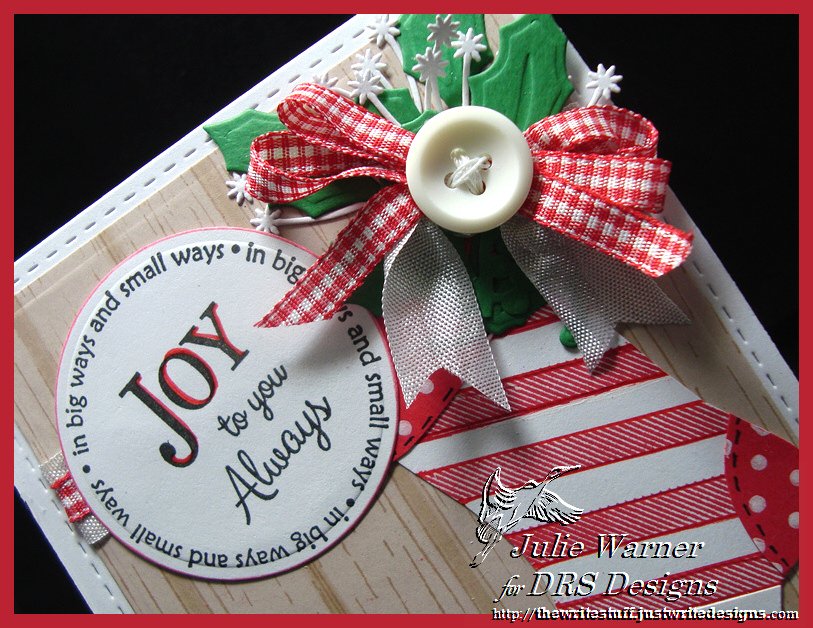 Joy Christmas Stocking – The Write Stuff