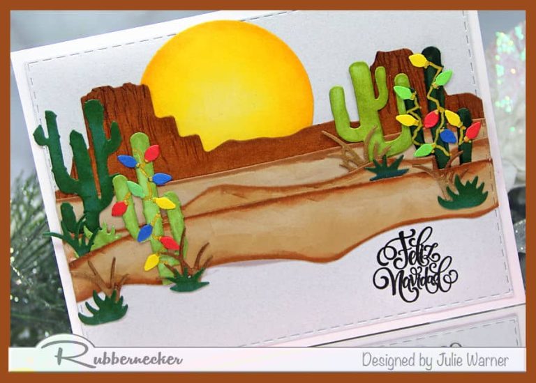 Fun Handmade Southwestern Christmas Cards! Rubbernecker Blog