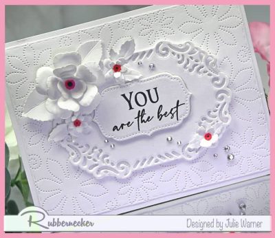 Pierced Cover Dies on White Cards - Divine! - Rubbernecker Blog